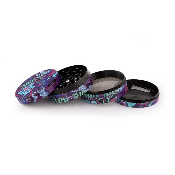 Metall Grinder Psychedelic 4-teilig Ø 63 mm